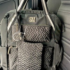 Steve Madden Backpack hard to find. Comes with accessories bag.